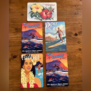 Vintage Hawaii Travel Post Cards